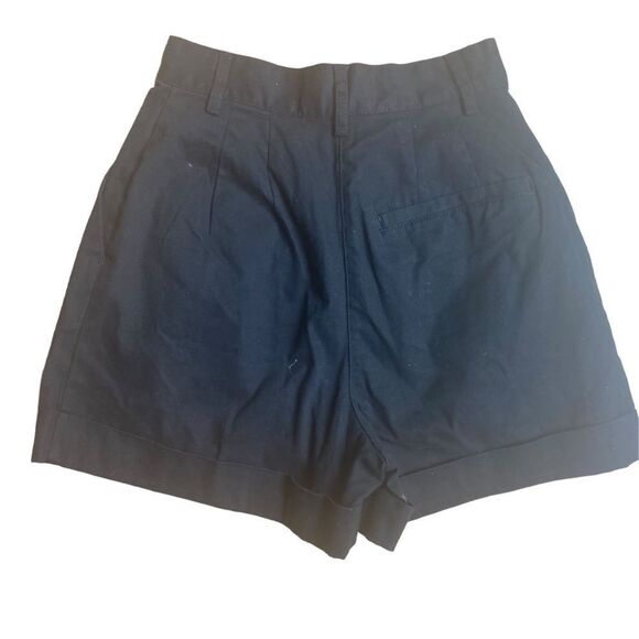 ASOS Design Petite Black Shorts Sz 0P NWOT - Picture 4 of 5